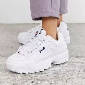 Fila Disruptor Sneakers In White